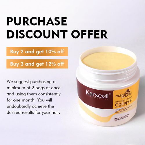 Is your hair dry and frizzy?check out this hair mask karseell you can use at home 💕