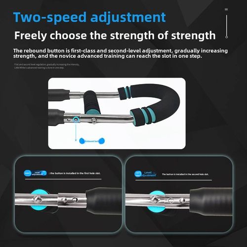 Upper Body Strength Training Adjustable Chest Expander Forearm Enhanced Twister Arm Trainer
