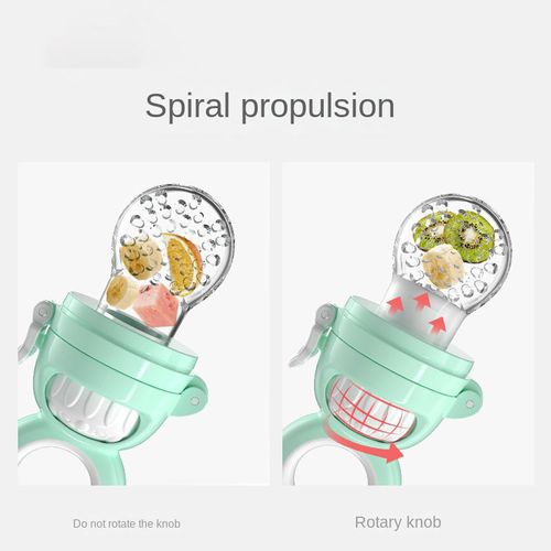 Baby Food Feeder Best Selling Safe Silicone Fresh Vegetable Fruit Feeder Pacifier Baby Food Squeeze Feeder