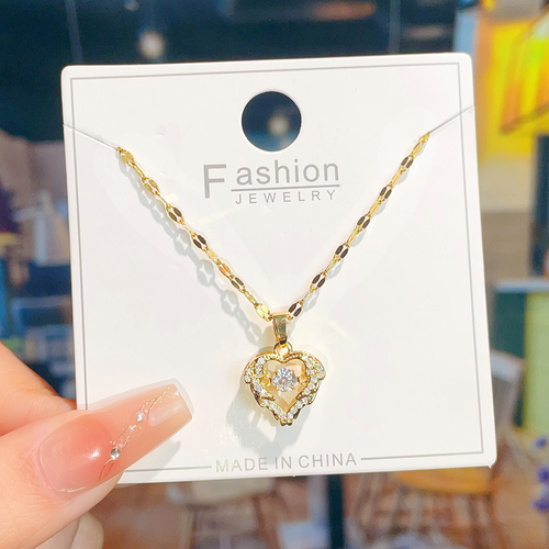 New dynamic Ocean Heart Necklace for Women