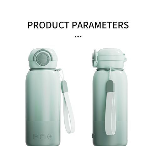 Best-selling electric heating cup, portable all-in-one cup for heating milk, essential for travel, quick heating for preparing and warming milk.