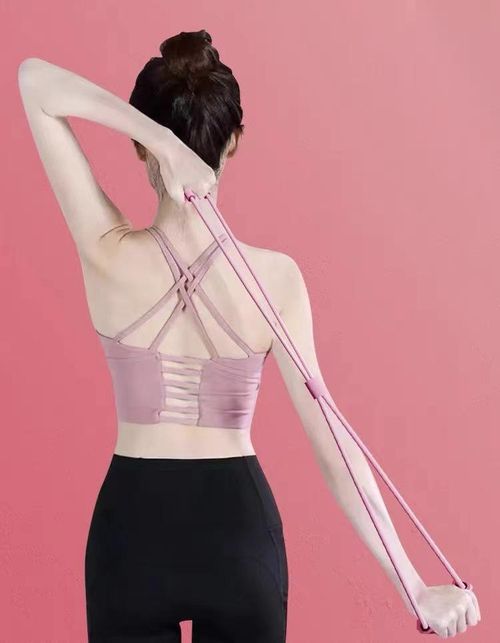 8 Shaped Resistance Indoor Gym Equipment Yoga Bands for Chest Arm Shoulder Fitness Stretch Exercise Bands