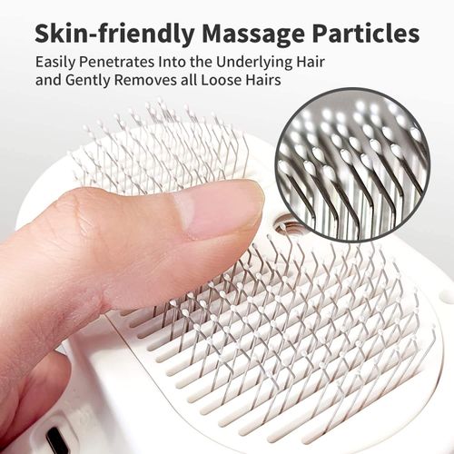 3 in 1 Pet Spray Comb Pet Brush Hair Removal De-fluffing Dog Combs With Handle Steam Pet comb