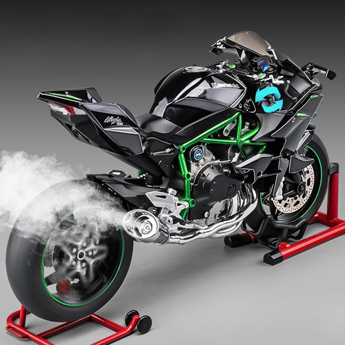1:12 Kawasaki Ninja H2 R Motorcycle H2r Model Static Die Cast Vehicles Collectible Hobbies Moto Toy Gifts Motorbike