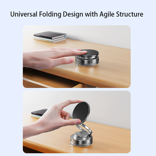 360 Degree Rotation Foldable Super Strong Magnetic Phone Holder Vacuum Suction Phone Holder
