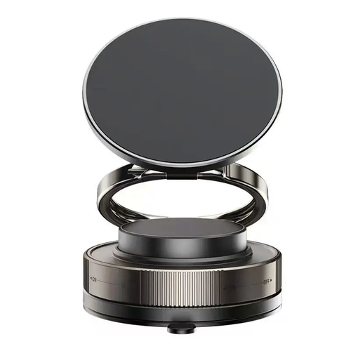 360 Degree Rotation Foldable Super Strong Magnetic Phone Holder Vacuum Suction Phone Holder