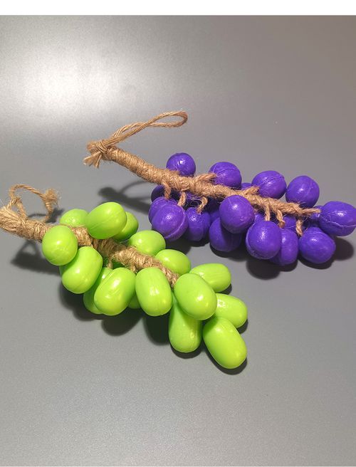 Handmade Solid Green Cold-Processed Cross-Border Whole Bunch Grape Soap Bath Soap Ornaments Essential Oil Great for Souvenirs