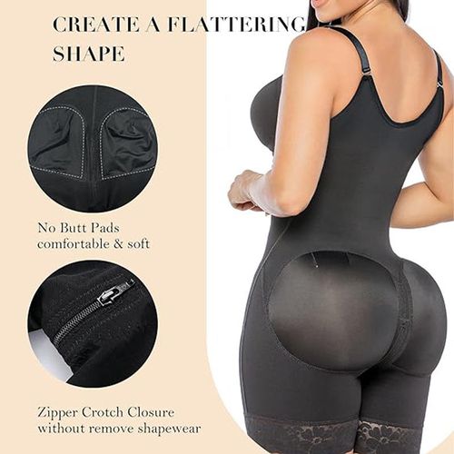 Women High Compression Bodysuits Shapewear Fajas Colombianas Body Shapers Waist Trainer Butt Lifter Underwear