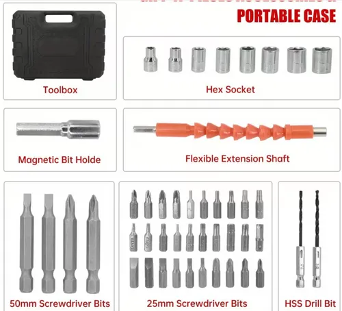 Multifunktionaler Elektroschrauber