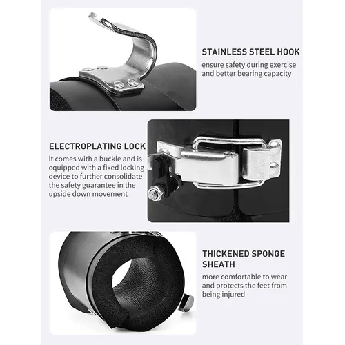 Fitness Anti Gravity Inversion Boots for Compression Relief Exercise Pull up Boots Anti Gravity Inversion Boots