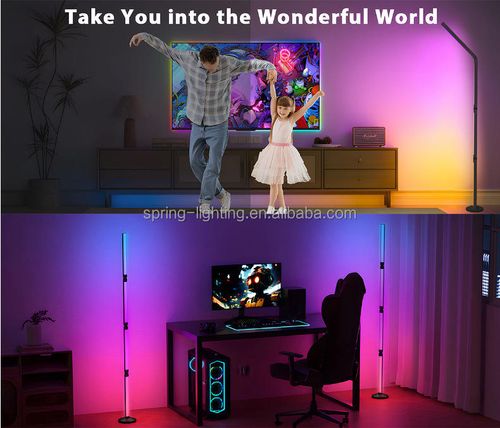 LuminaX™ Pro Smart RGB Floor Lamp: The Ultimate VIP Room Setup