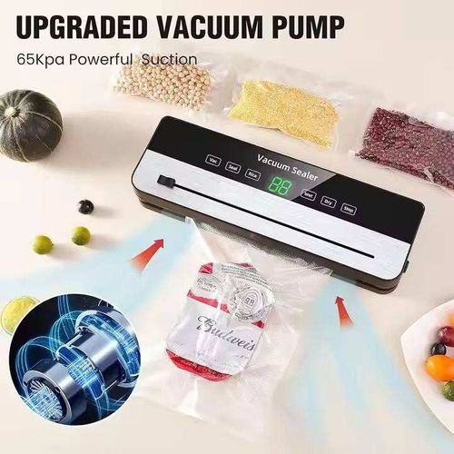 65kPa Food Vacuum Sealer + 50 FREE Bags - Best Price in Ghana | Pay on Delivery