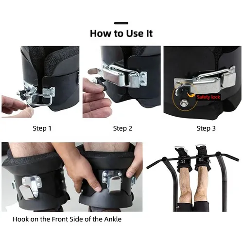 Fitness Anti Gravity Inversion Boots for Compression Relief Exercise Pull up Boots Anti Gravity Inversion Boots