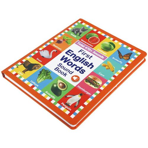 Toddler 1-6 Year Old | My First English Sound Toy – 470+ Words, 21 Themes, Fun Word Game & Bilingual Toys, Juguete Educativo for Educational Language, School Education & Perfect Educational Gift