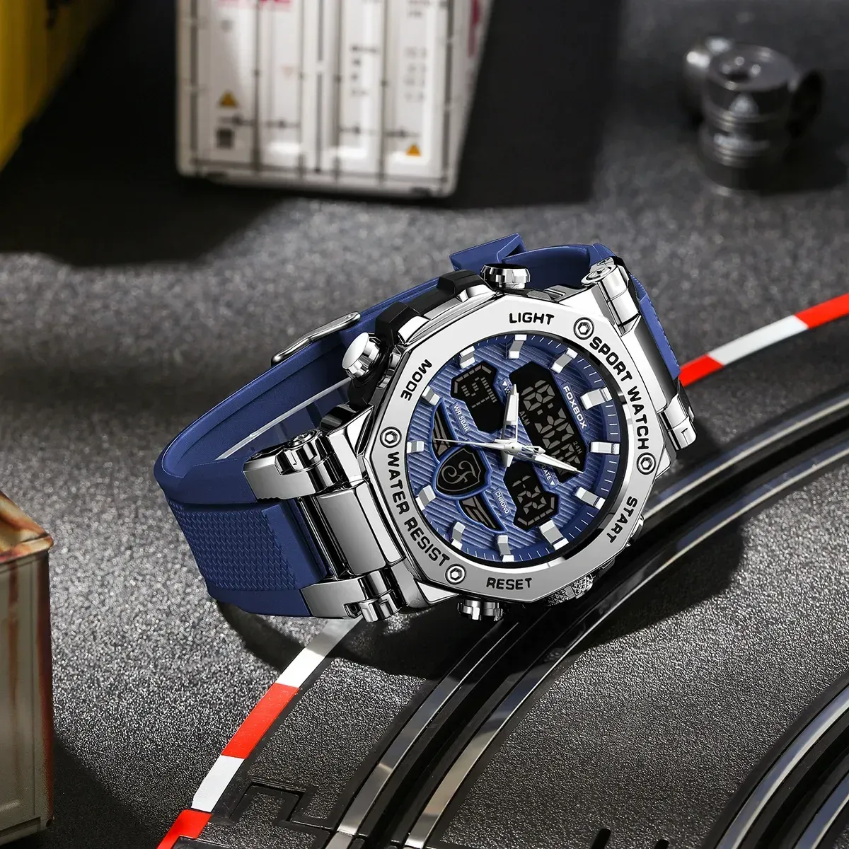 Men's Business Round Dial Analog Quartz Watch, Waterproof Wristwatch, Watch for Party, Daily Clothing Decor, Trendy All-match & Exquisite Watch for Birthday Gift with Box