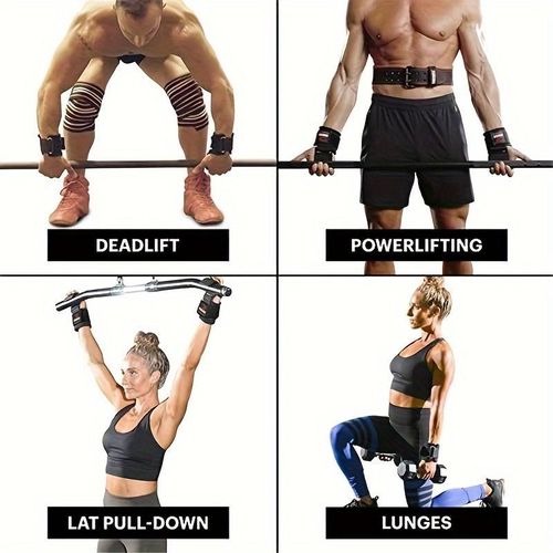 Weight Lifting Hooks, Summer Heavy Duty Lifting Wrist Straps, Pull Ups Deadlift Straps, Weight Lifting Grips for Home Gym, Fitness Accessories Gym Accessories, Christmas Gift