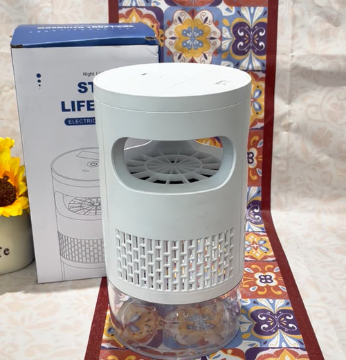 Best-selling outdoor mosquito killer lamp, suction-type, USB rechargeable, automatic mosquito attraction and trapping night light.