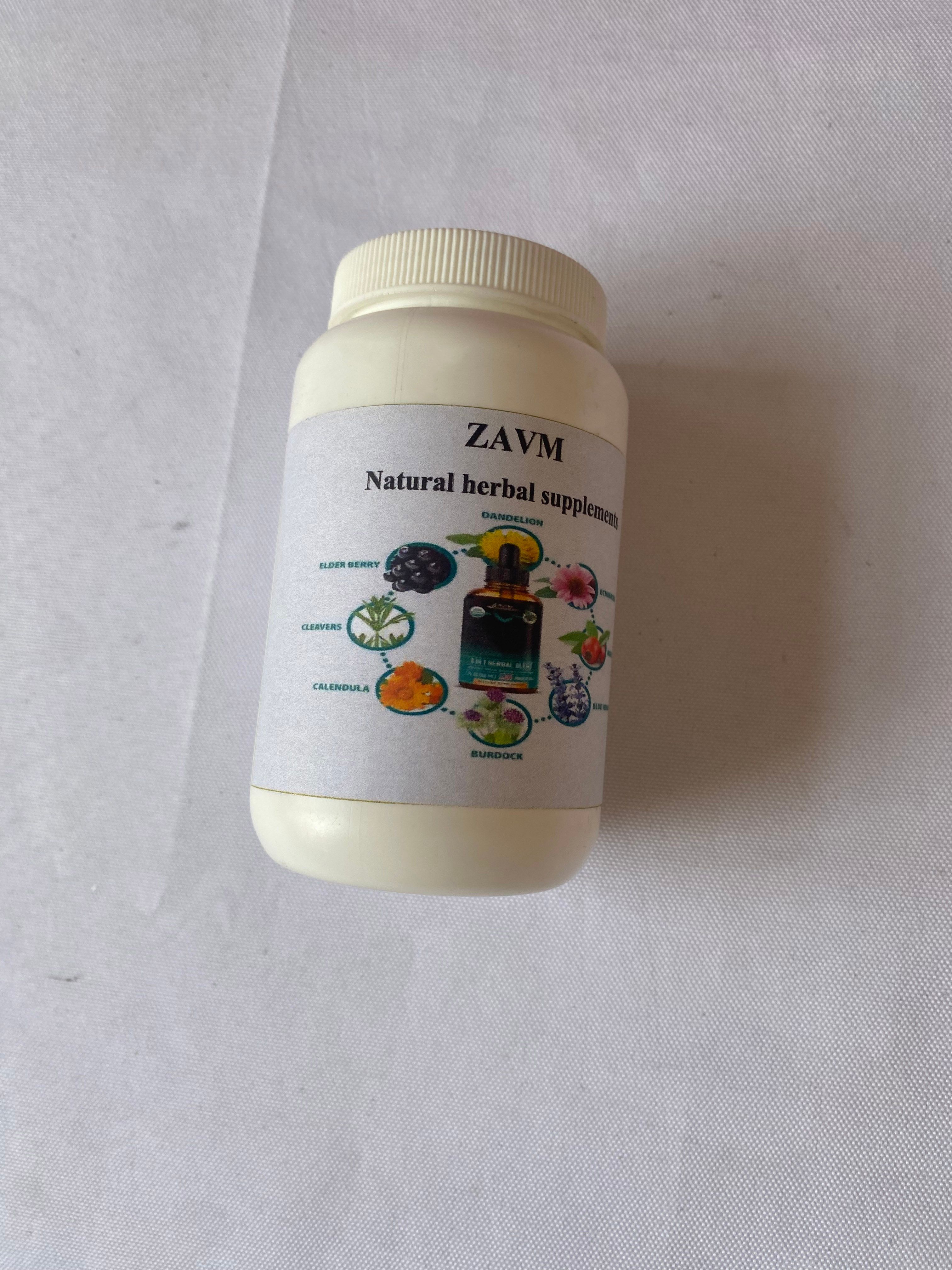 ZAVM Natural herbal supplements Herbal Supplement Root Powder & Extract – 100 Capsules – Vegan, Non-GMO, Gluten-Free