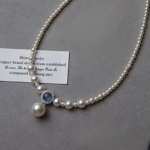 Moon Tide Whisper·Blue Sea Star Chain