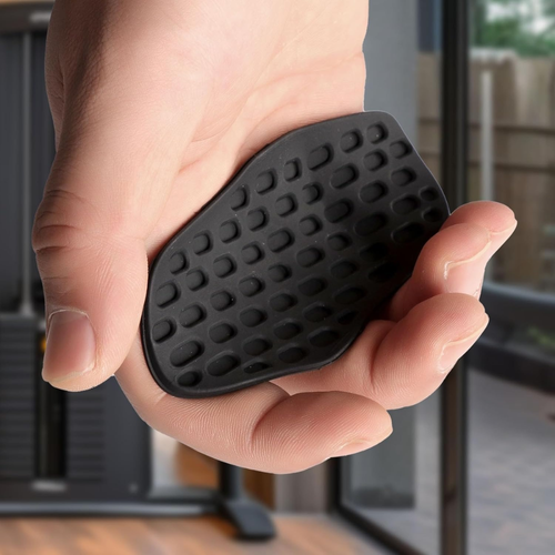 Anti-Slip Ergonomic Hand Grips (1 Pair) - Black Color