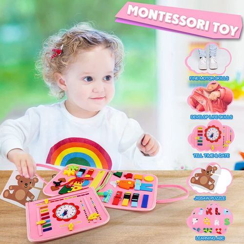 🔥Felt Learning Board Busy Board🧸