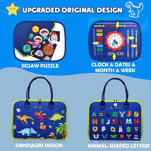 🔥Felt Learning Board Busy Board🧸