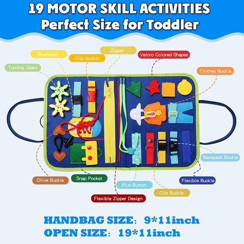 🔥Felt Learning Board Busy Board🧸