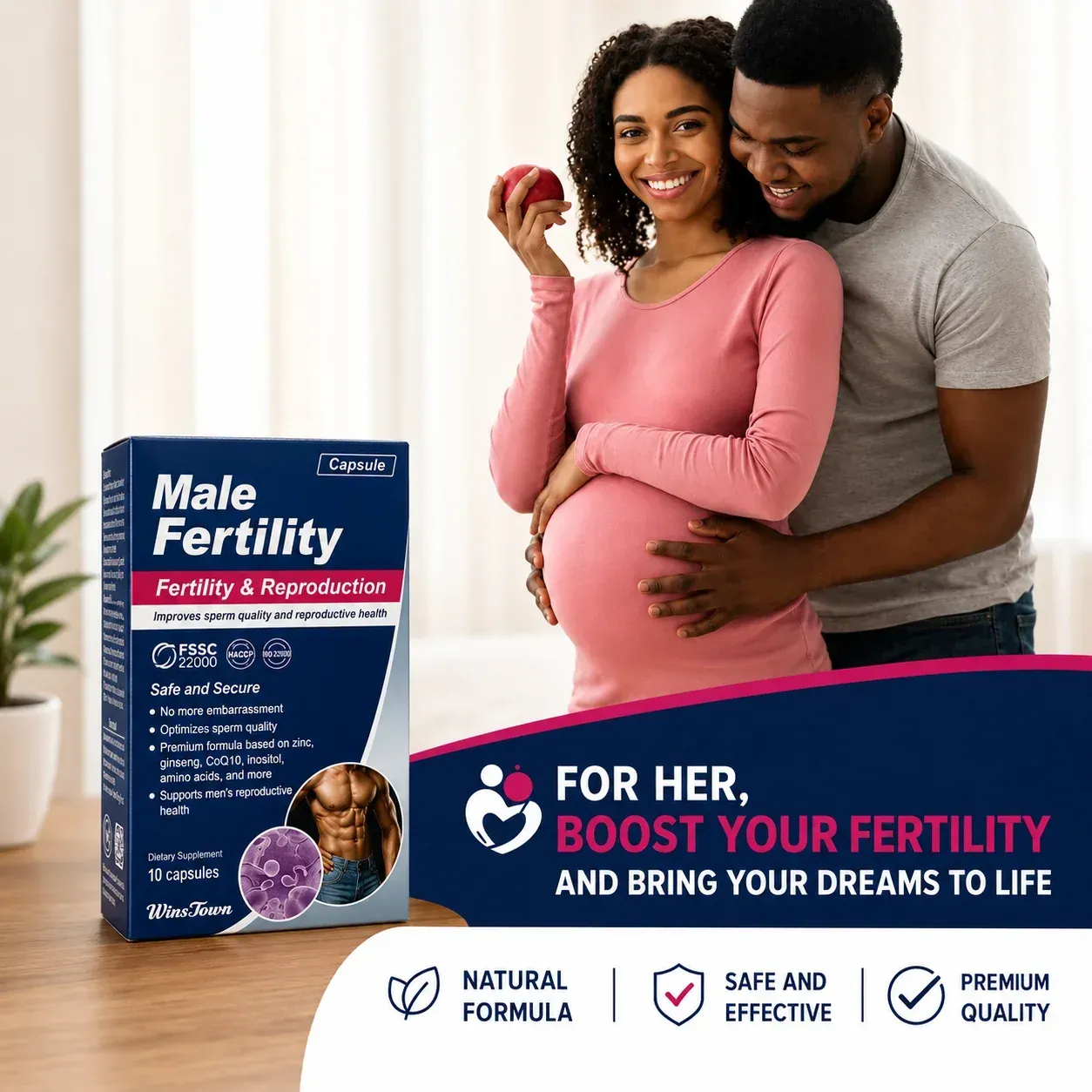 Capsule Fertility Male Premium