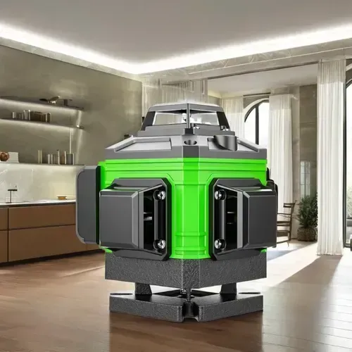 🔥SALE 49% OFF！！-🔥8-channel green light is extremely clear, automatic leveling is just around the corner, water-resistant, dust-proof and durable. With IP54 protection, it can withstand use in construction sites and home renovations. The construction accuracy is on par with the ceiling. With it, even novice builders can instantly become experts. Whoever uses it will love it!