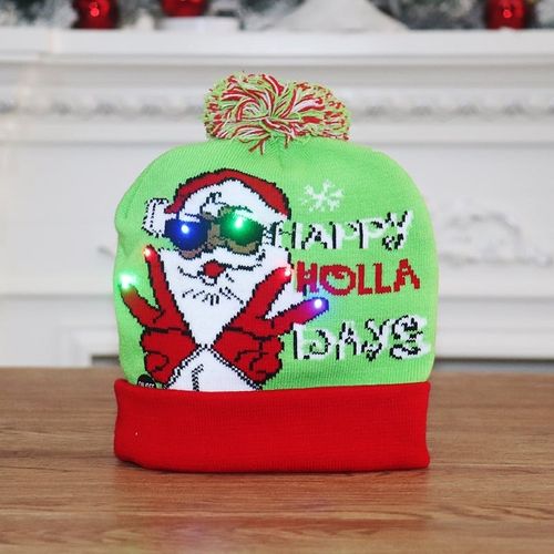 🎁2025 Early Christmas Sale - Christmas LED Light Knitted Beanies