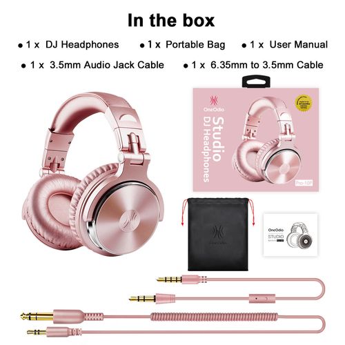 OneOdio Wired Over Ear Headphones Studio Monitor & Mixing DJ Stereo Headsets With 50mm