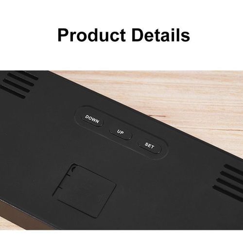 Large Digital Alarm Clock Wall Clock
