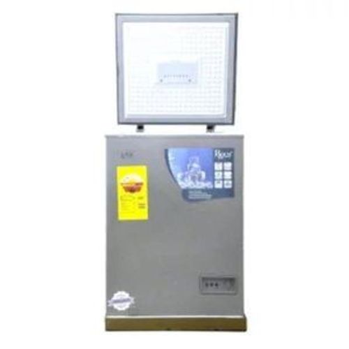 Silver Chest Freezer With Door Lock & key