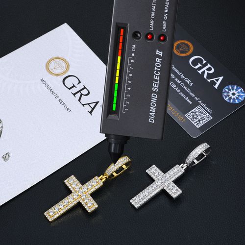 Cross Pendant Necklace (Gold Plated)