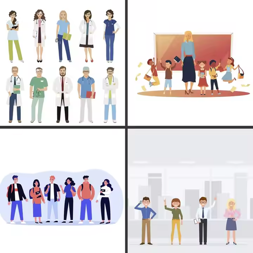 Stamping Pu Leather Id Card Holder Lanyard Name Badge Employee Id Work Card Badge Holder With Lanyard