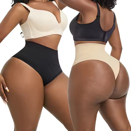 Buy one get 1 free ! Wholesale High Waist Seamless Butt Lifter Body Shaper Tummy Control Thong Shapewear for Women