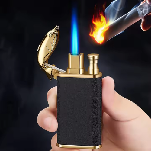🔥Crocodile Double Flame Lighter