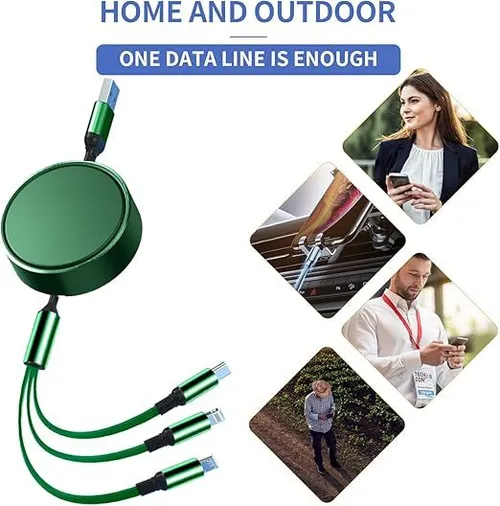 🚗🚚 convenient three-in-one cell phone fast charger🔋