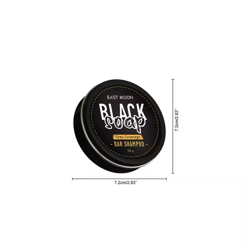Black hair soap Black thick hair care cleans the scalp and softens the hair to strengthen the hair shampoo soap