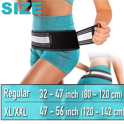 Adjustable Unisex Sciatica Si Joint Support Hip Belt for Pelvis Pain Relief Sacroiliac Belt for Pelvis Pain Relief