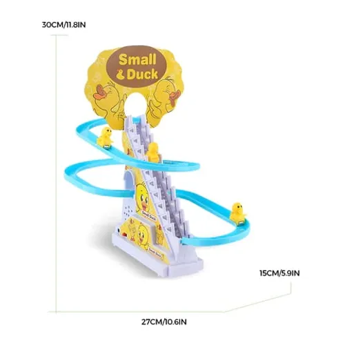 Electric Duck Slide Track With Lights And Music