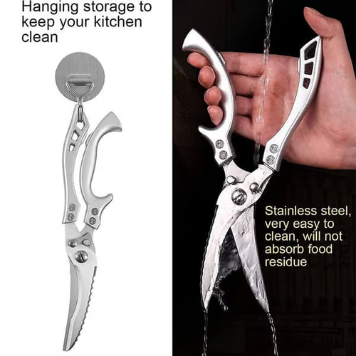 🔥Kitchen Gifts🔥Heavy Duty Stainless Steel Bone-Cut Scissors🔥🔥