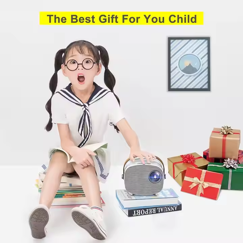 YG230 Mini Projector Portable for Support 1080P Video Movie Beamer Home Theater WiFi Multiscreen Media Player