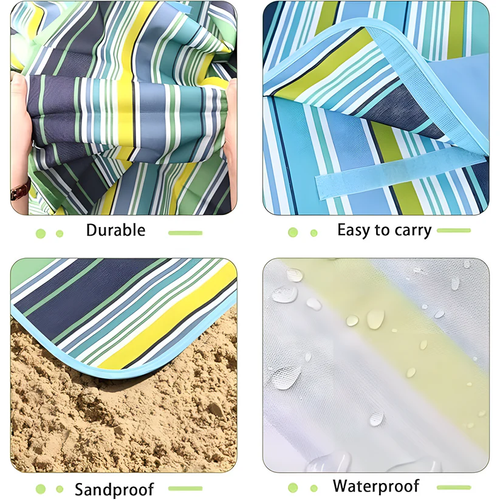 🔥🔥🔥 Oxford cloth picnic mat, thickened, portable, moisture-proof, waterproof beach mat, camping ground mat, picnic mat