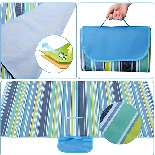 🔥🔥🔥 Oxford cloth picnic mat, thickened, portable, moisture-proof, waterproof beach mat, camping ground mat, picnic mat