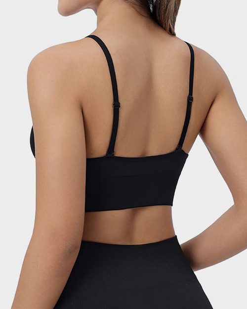 Deep V Wireless Sports Bra(2 Pack)