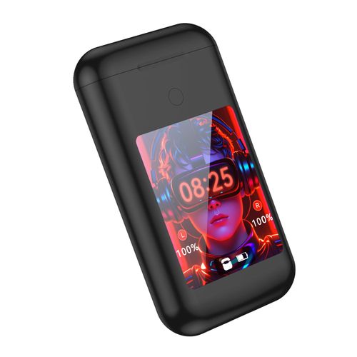 2025 New ANC Wireless Earbuds + Power Bank + Flashlight 3 in 1 Touch Screen Earbuds and Headphones with Battery Capacity > 5000 mAh