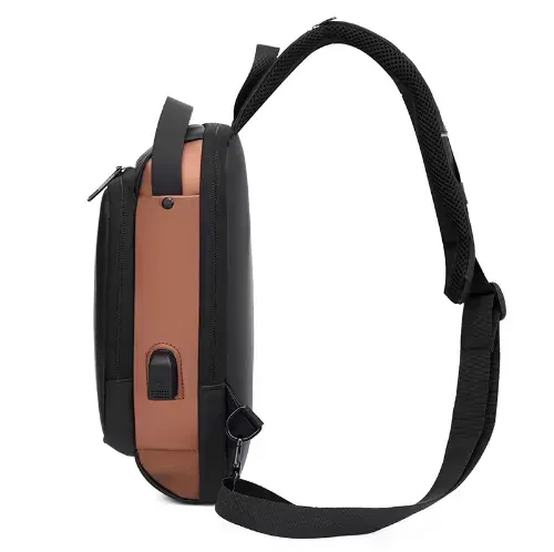 Fashion Chest Bag with Password Lock