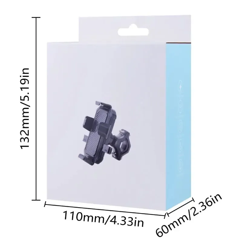 Universal 360° Rotatable Bike and Motorcycle Phone Holder, Suitable for 4.7-6.8 Inch Smartphones,Suitable for Mountain Bikes,Essential for Outdoor Cycling,Bike,Electric Bike,Navigation Stand Adjustable Accessories Waterproof Installation Grip Cellphone