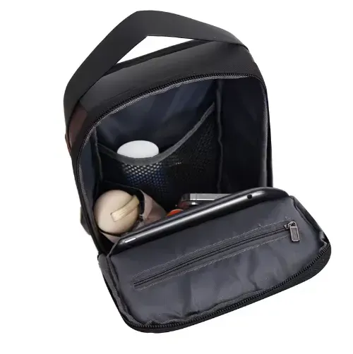 Fashion Chest Bag with Password Lock